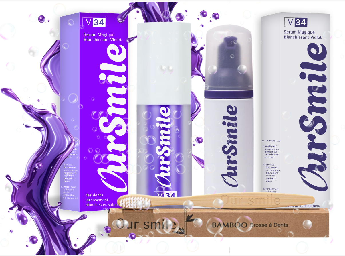 Pack Blanchiment dentaire - Sérum + Mousse
