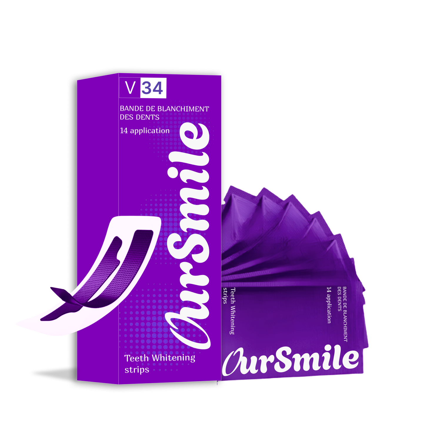 Bandes Blanchissantes OurSmile V34